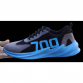 Mens Black and Blue  Walking Breathable Comfort Sports Sneaker